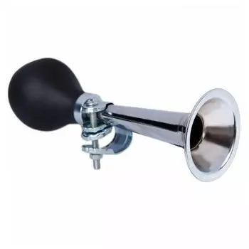 Клаксон металлический STELS, с черной грушей, HR 277/black