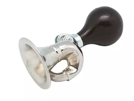 Клаксон TBS, "Дудка кривая", сталь, хромированный, NH-44916 CP