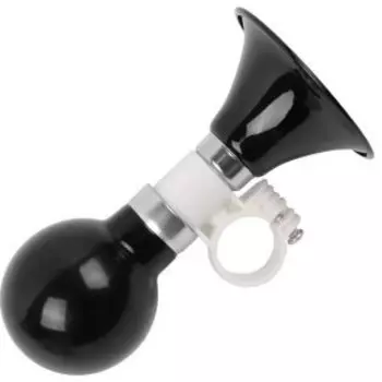 Клаксон Vinca Sport, прямой, метал- пластик, с грушей, черной, HR 89 black