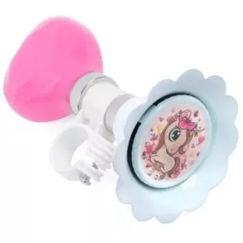 Клаксон Vinca Sport "Сердечко", детский, прямой, груша, пластик, розовая, HR 89 lili