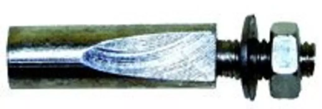 Клинья для шатунов оцинкованные длинные d=9,5мм с гайкой и шайбой серебристые, 5-260007