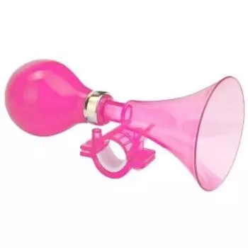 Клаксон велосипедный STELS 71DH-04, пластик/ПВХ, розовый, 210167