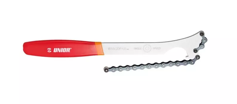 Ключ цепной (хлыст) для односкоростных трансмиссий, красный, 1659/2DP-US