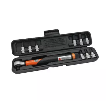 Ключ динамометрический SUPER B (Premium), 3~15Нм: шестигранники 2/2,5/3/4/5/6/8/10мм+ Тorx 25, в миникейсе, ТВ-TW20