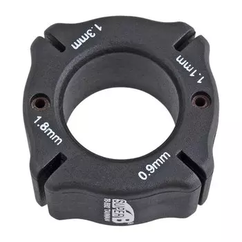 Ключ для аэродинамических спиц SUPER B TB-5502, 0,9/1,1/1,3/1,8мм, сталь с нейлоновым покрытием, TB-5502