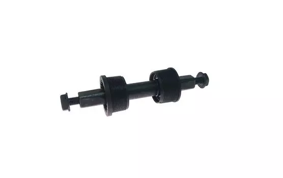 Каретка-полукартридж KENLI, BC 1.37"X24T L/R /119 мм, пластиковые чашки, с болтами, черная, KL-16B (119мм)