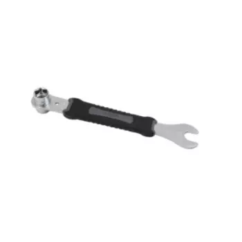 Ключ педальный Super B TB-MW50, 15mm, черная прорезиненая ручка, 883135