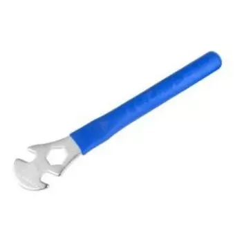 Ключ TOOPRE педальный, 15мм, 24мм, высокоуглеродистая сталь / пластик, серебристо-синий, TL-B31