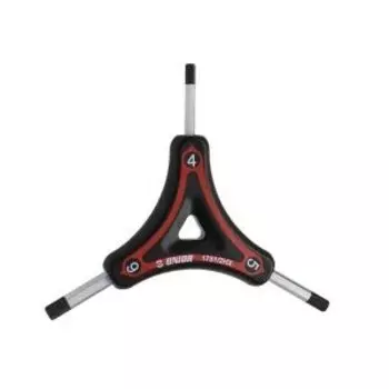 Ключ трехсторонний шестигранный UNIOR 2х2,5х3 красный, UN-1781/2HX-US-624908