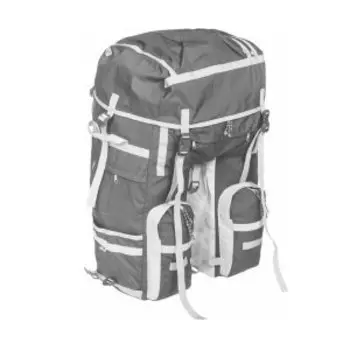 Велоштаны TRIX, крепление на багажник, 65-80л+, водонепроницаемый, светоотражающие вставки, серый, BG-TX-041-0-G