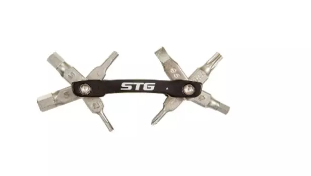 Ключи шестигранные STG HF85С1, 8 штук, Х95717