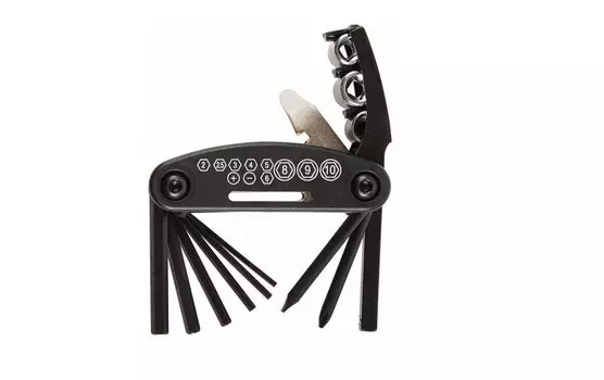 Ключи шестигранные TRIX 2/2.5/3/4/5/6мм, отвертка, головки на 8/9/10 мм, TL-TX-801-0-0