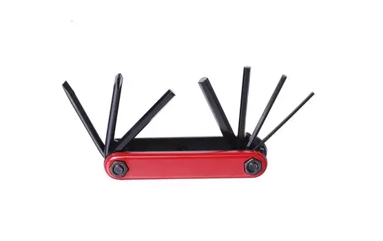 Ключи шестигранные TRIX 2/3/4/5/6/ мм, отвертка, TL-TX-804-0-0