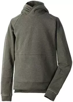 Кофта подростковая Didriksons GENEVE BS SWEATER, тёмно-оливковый, 502397