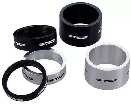 Кольцо под вынос FSA ALU - 1,5 x 5mm black, 160-4171