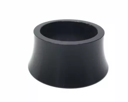 Кольцо верхнее проставочное для рулевой колонки KENLI, коническое, 1-1/8'', 20мм, алюминий, черный, KL-4022-20