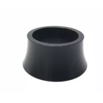 Кольцо верхнее проставочное для рулевой колонки KENLI, коническое, 1-1/8'', 20мм, алюминий, черный, KL-4022-20