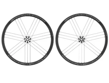 Колеса велосипедные Campagnolo Scirocco DB 2WF, комплект, 28", HH12 переднее/HH15 заднее, WH19-SCCDFRX222