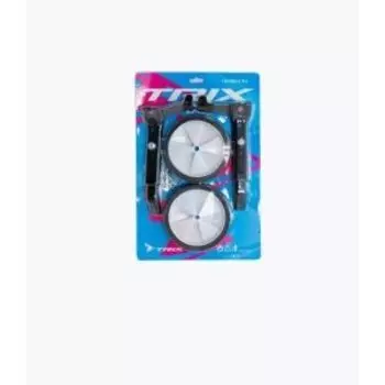 Колесики дополнительные TRIX с креплениями на многоскоростной детский велосипед, стойки 16-20", WT-TX-06x1-36C-BKWH