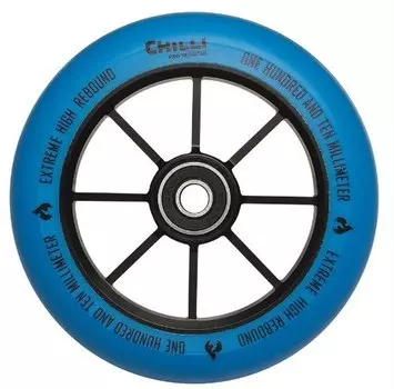 Колесо для самоката Chilli, 2021, Wheel Base - 110mm Blue, б/р, CEW0004
