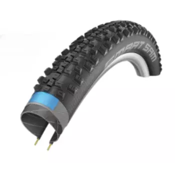 Велопокрышка Schwalbe SMART SAM 29"x2.60 (65-622), DD, Performance, RaceGuard, Folding, ADDIX, 67EPI, черный, 11654096