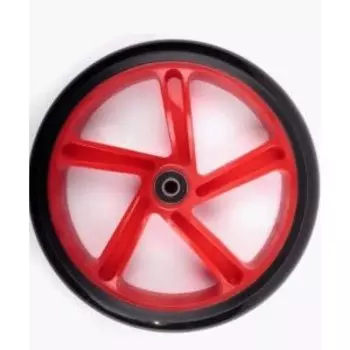 Колесо для самоката Vinca Sport Полиуретан, ABEC 9, диам. - 200мм, красное, SC 200 red