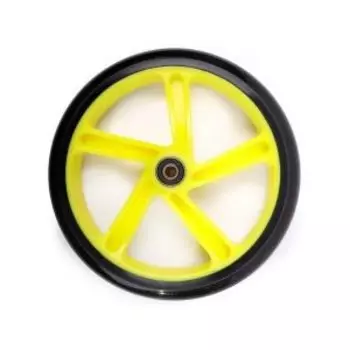 Колесо для самоката Vinca Sport Полиуретан, ABEC 9, диам. - 200мм, лайм, SC 200 lime