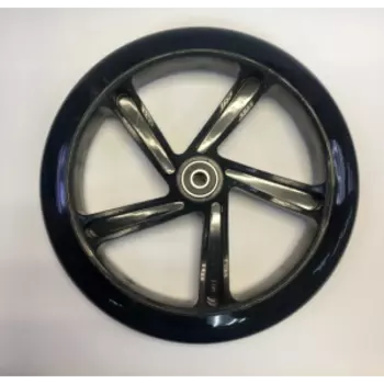 Колесо для самоката Vinca Sport, полиуретан, ABEC 9, 200 мм, черное, SC 200 black