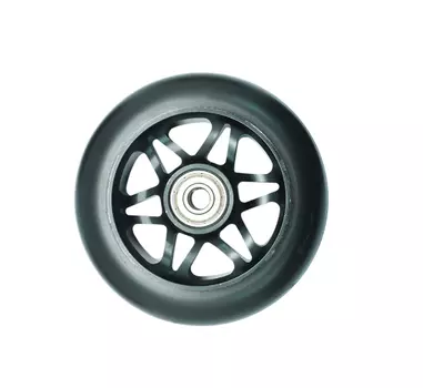 Колесо для трюкового самоката 100мм, AL6061/ полиуретан, черный, GDWH-06