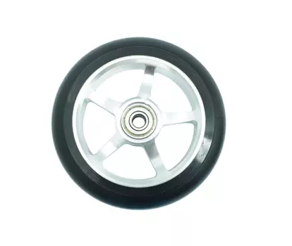 Колесо для трюкового самоката 110мм, AL6061/ полиуретан, серебристое, GDWH-06