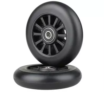Колесо для трюкового самоката Forward, 100 мм, с подшипником ABEC 7, обод пластик, черный, FWD805402-4