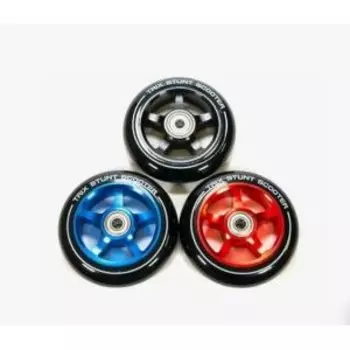 Колесо для трюкового самоката TRIX, 100мм, с подшипниками ABEC 9, алюминий, синее, 100 мм, синий