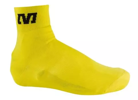 Велобахилы Mavic Knit Shoe Cover, жёлтый (Размер: S)