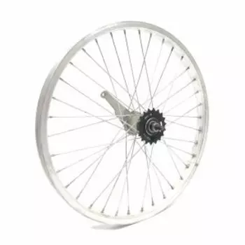 Колесо STELS 18" заднее, черный обод, 630317