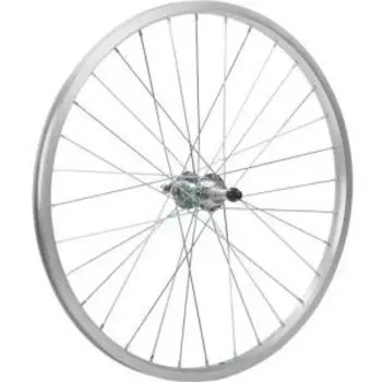 Колесо STG 24" зад, двустен.обод 32 отв., втулка SF-A09R R сталь под V-brake, эксцентрик под трещетку 6-8, Х95076