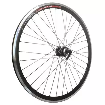 Колесо TBS 27,5" переднее, обод двойной алюминиевый, с эксцентриком, цвет черная, ZXX18487