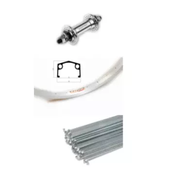 Колесо TRIX 28-29", передний, алюминий, YKL-11(28-29), 9999