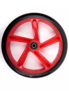 Колесо Vinca Sport для самоката Полиуретан, ABEC 9, диам. - 200мм, красное, SC 200 red