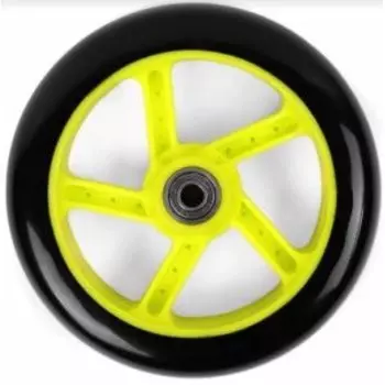 Колесо Vinca Sport для самоката, полиуретан, ABEC 9, 230мм*35, лаймовый, SC 230 lime