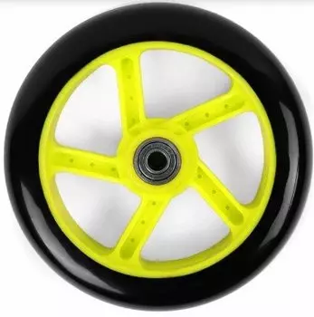 Колесо Vinca Sport для самоката, полиуретан, ABEC 9, 230мм*35, лаймовый, SC 230 lime