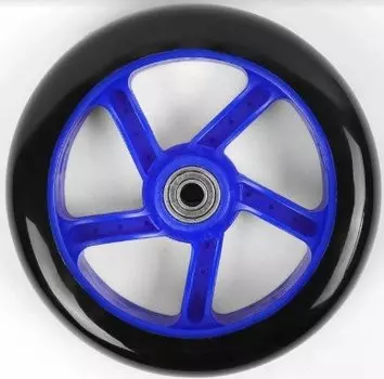 Колесо Vinca Sport для самоката, полиуретан, ABEC 7, 145*30мм, синее, SC 145 blue