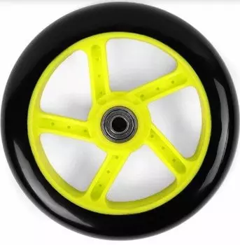 Колесо Vinca Sport для самоката, полиуретан, ABEC 7, 145*30мм, лаймовый, SC 145 lime