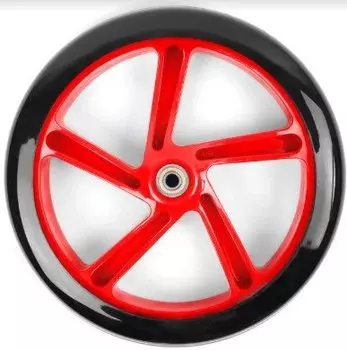 Колесо Vinca Sport для самоката, полиуретан, ABEC 9. 230мм*35, красное. SC 230 red