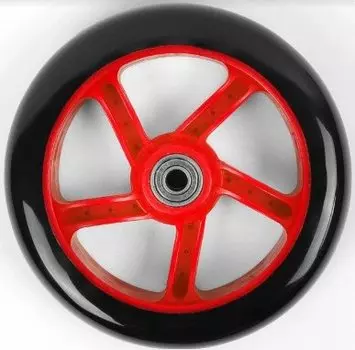 Колесо Vinca Sport для самоката, полиуретан, ABEC 7, 145*30мм, красное, SC 145 red