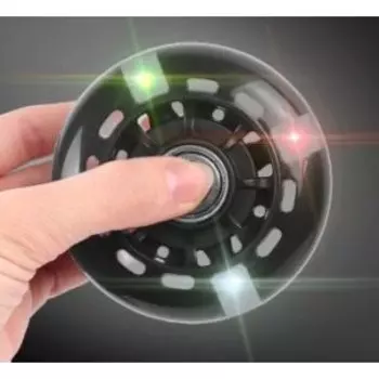 Колесо Vinca Sport для самоката, полиуретан, со светодиодами, ABEC 7, .80*22мм, черное, SC 80 black light