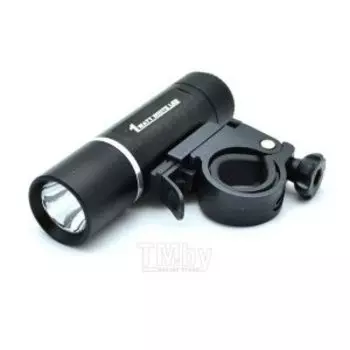 Фонарь велосипедный передний JOY KIE, 1 сверхмощный диод, 1Вт, 3 режима, алюминиевый корпус, батарейки ААА, XC-774