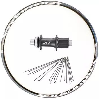 Колесо велосипедное 29", заднее, Обод Colt Endurance + Shimano XT M788 + Rodi 2.0/1.8/2.0, 56907578