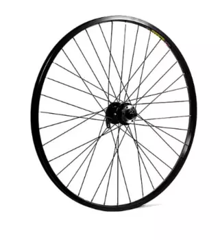 Колесо велосипедное CNSPOKE 26", переднее, 32 спицы, двойной обод, диск, 2 промподшипника, 00-190103