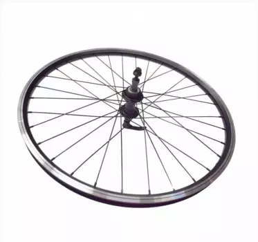 Колесо велосипедное Forward, 20", заднее, WZ-201RQR, V-Brake, под трещотку, двойной обод, RWF20RBAB937