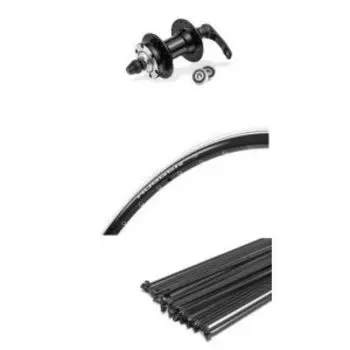 Колесо велосипедное HOGGER (Weinmann), переднее, 27,5", под дисковый тормоз, эксцентрик, HL20DF-A_27.5_11275